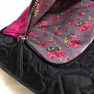 Betsey Johnson Bags - Betsey Johnson Skull Heart Quilt Backpack Fuchsia Betsey Johnson Bags - Betsey Johnson Skull Heart Quilt Backpack Fuchsia